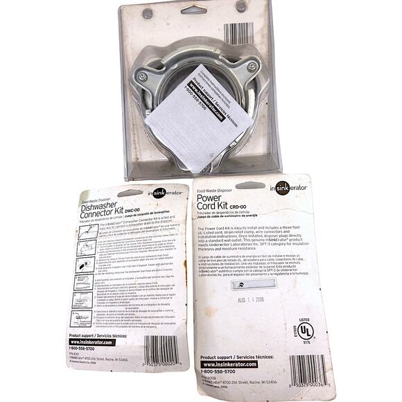 InSinkErator Kitchen Sink Food Disposal Kit *New* - Picture 3 of 3